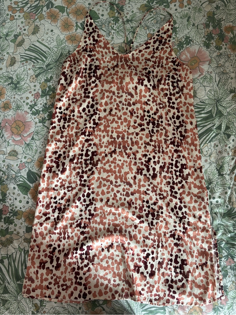 stars above Leopard Print Chemise